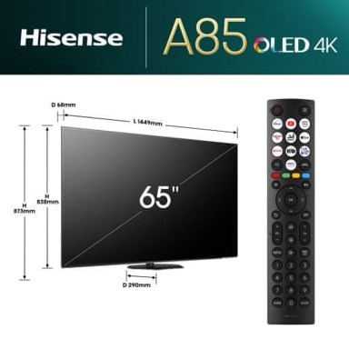 HISENSE TV 55A85N, OLED, 55"